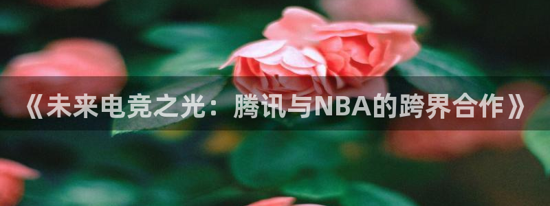 蜂鸟电竞电脑版：《未来电竞之光：腾讯与NBA的跨界合作》